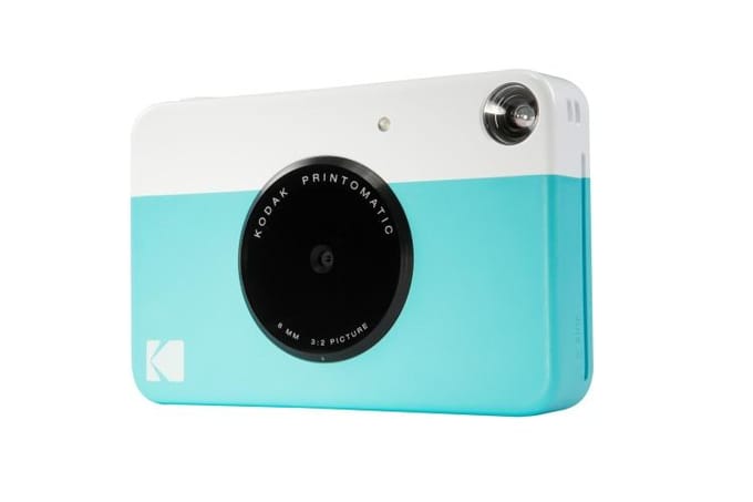 Appareil photo instantané Kodak PRINTOMATIC, 5x7,6 cm, Bleu