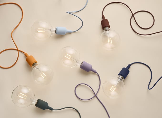 Muuto Hanglamp E27 - dusty lilac