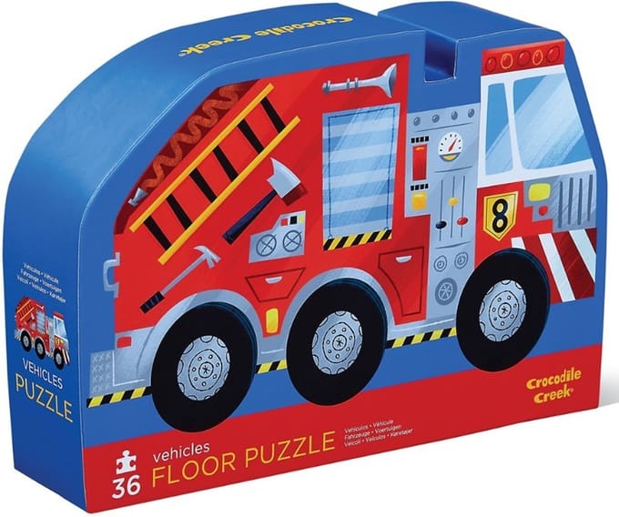 Grote brandweer puzzel 3+ - Crocodile Creek