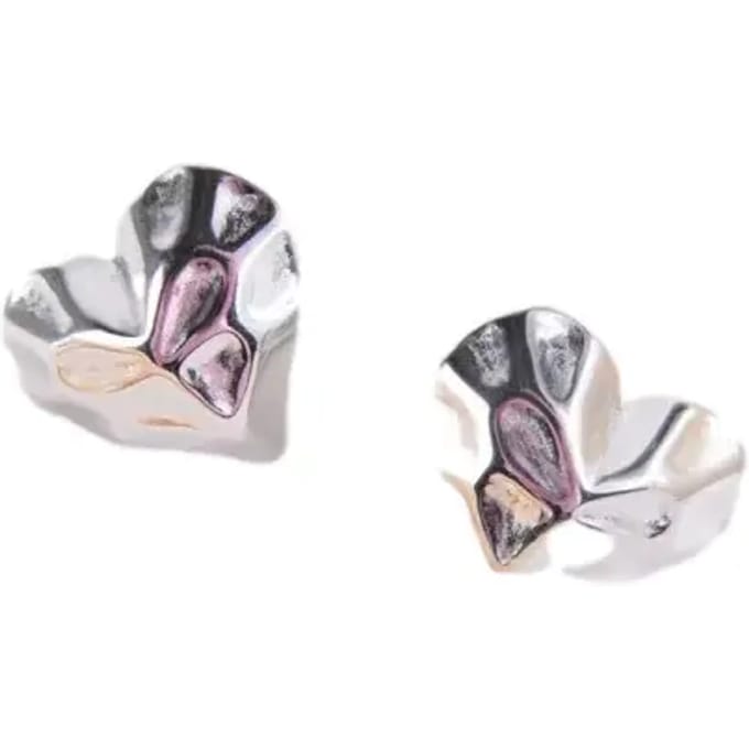 Hartvormige studs oorbellen dames 24 Colours