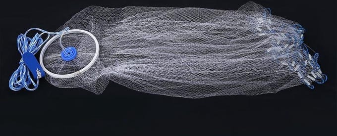 Visnet Nylon Monofilament Amerikaanse Stijl Cast Hand Gooi Visnet - Voor aas Trap Vis Zware Duty Echt Gewicht