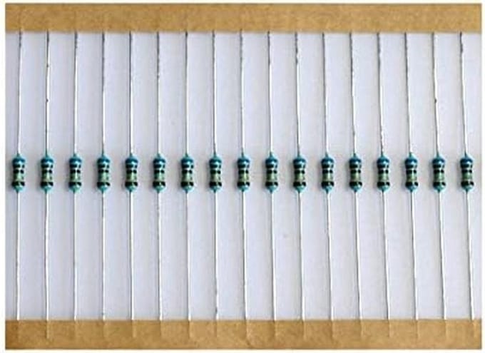 Weerstanden Metaallaag - 1 K Ohm Componenten - Elektronica Projecten - 20 Stuks 0.6W - Axial 0207 Formaat