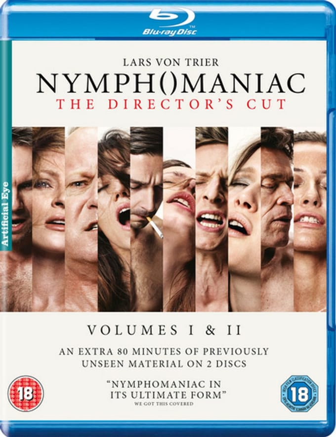 Nymphomaniac Volumes I & II Directors Cut Blu-ray (Import)