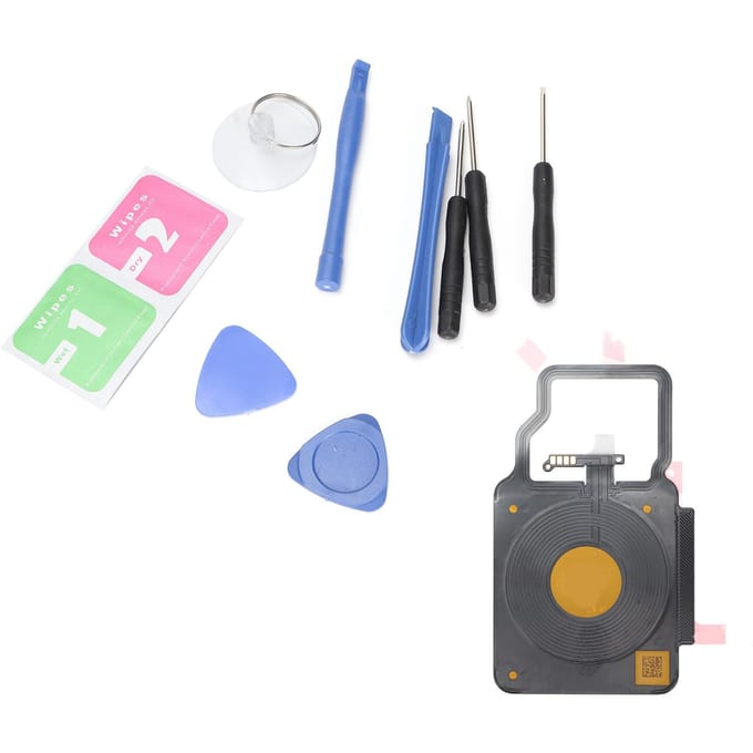 Draadloze Oplaadspoel NFC Antenne Flexkabel Vervanging voor Google Pixel 3 Reparatieonderdelen gray