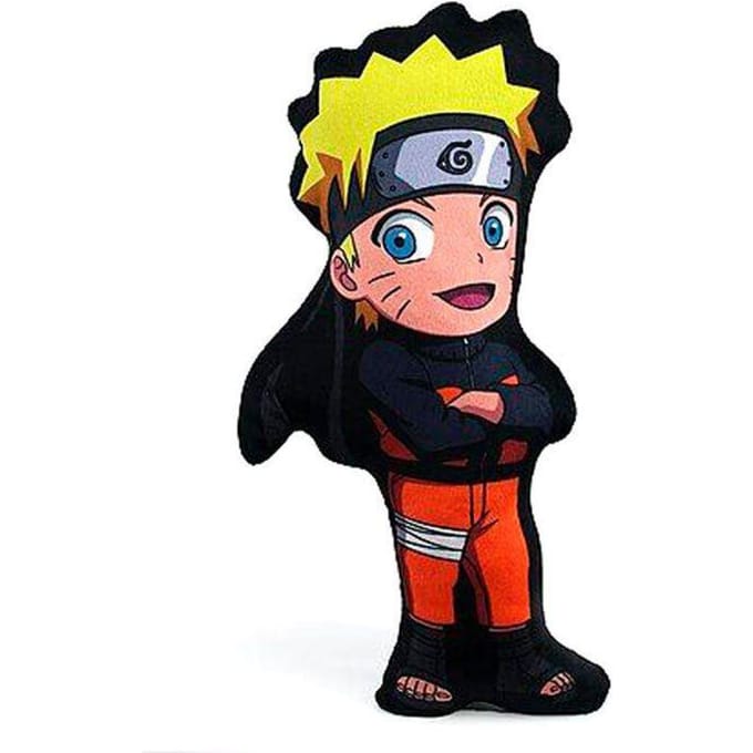 Coussin 3D - EDUCA BORRAS - Naruto Shippuden - Multicolore - Asymétrique - Intérieur pur