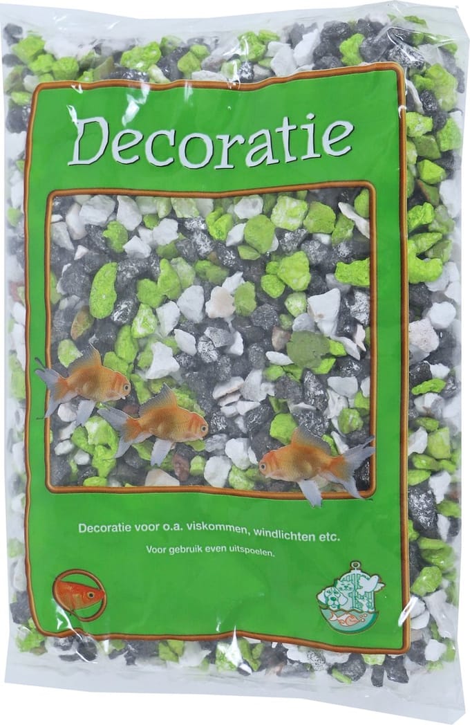 De Boon Split Mix Zwart/Wit/Groen 0.9KG