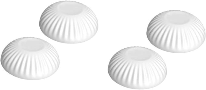 Muurbeschermers - Deurstopper Bumper - Meubels Beschermen - Zelfklevend Ontwerp - Medium - Wit