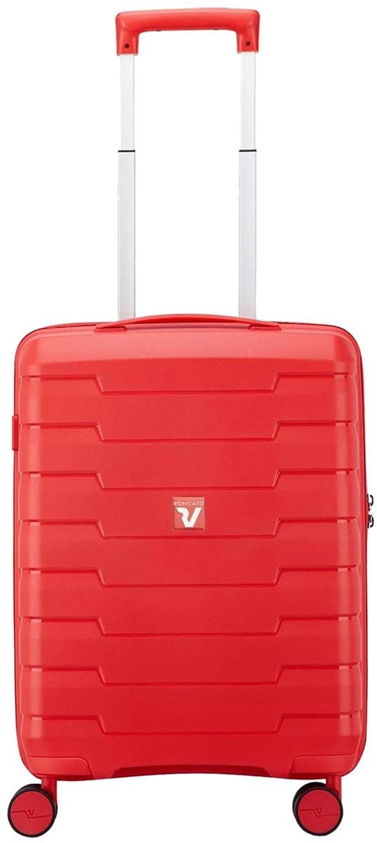 Roncato Skyline 2.0 Neon Handbagage Spinner 55 cm - 40 liter - 55x40x20 cm - rosso devil