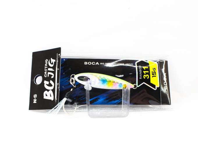 NS Black Hole Metal Jig Boca 15 gram 311 Rainbow (7001)