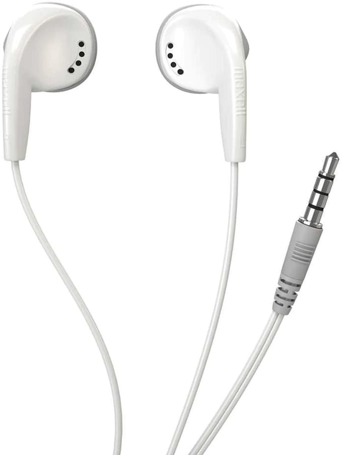 Maxell EB-98 Stereo Earphones - Wit