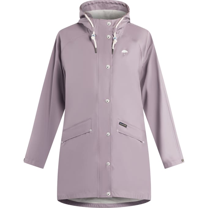 Schmuddelwedda Oversized mackintosh incus Dames Rokerige lavendel