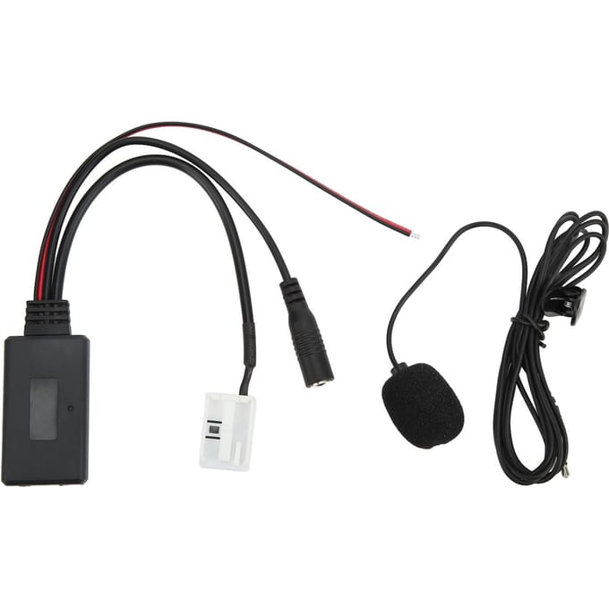 12-pins Bluetooth 5.0 Module AUX-ingang Kabel MP3 Muziek Adapter Vervanging voor RCD300 RCD310 RNS300 RNS310 RCD510met black