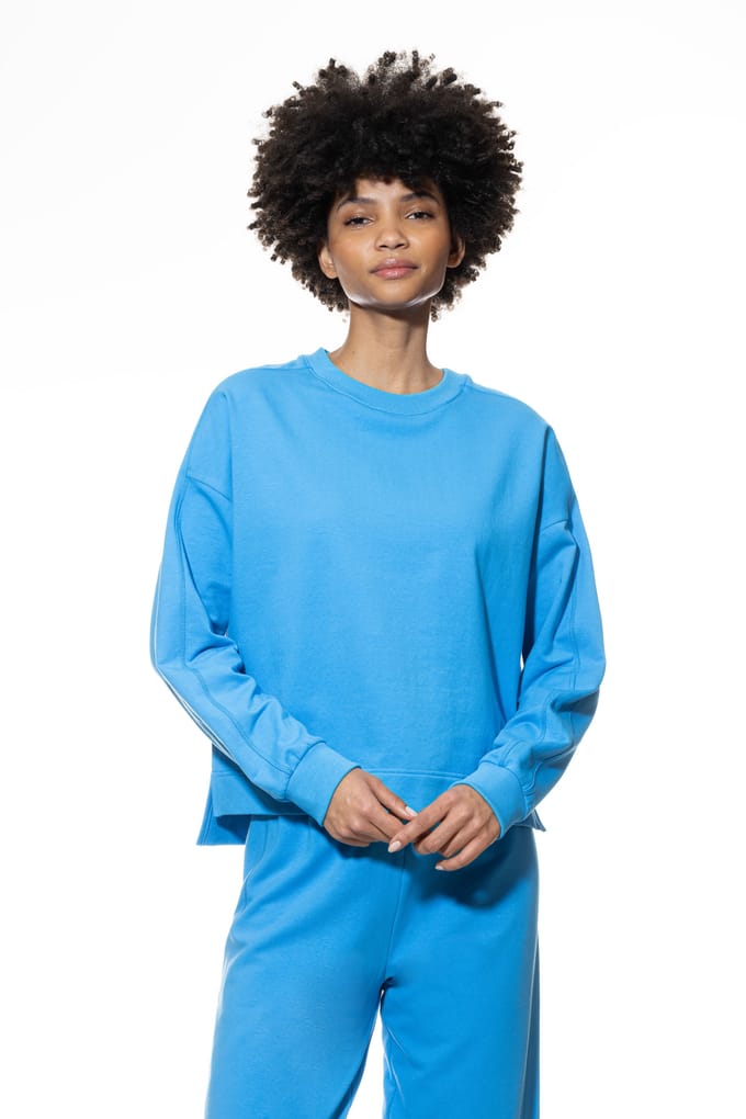 Sweatshirt Serie Cozy Love Blue Atmosphere