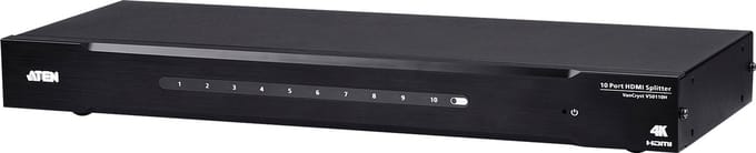 10-poorts 4K HDMI-splitter