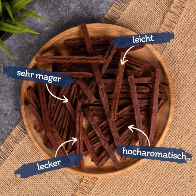 1 - 10 kg Lyra Pet® Beef jerky sticks