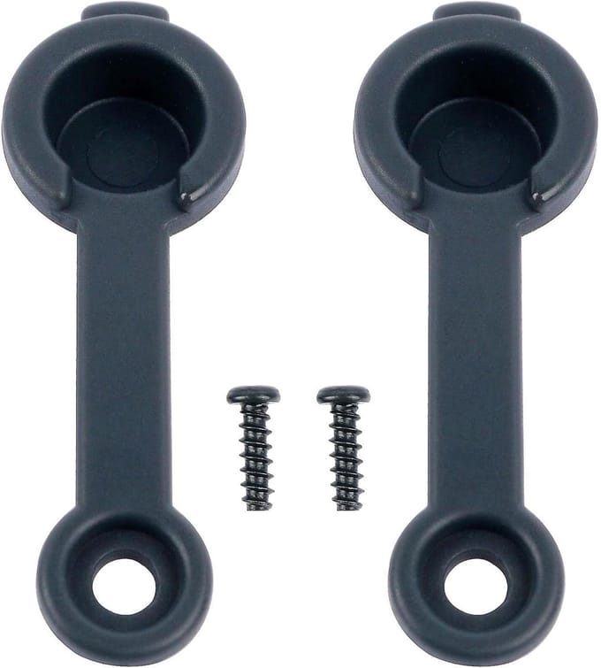 Kajak Afvoerpluggen - Boot Drainage - Waterdicht Houden - Set van 2 - Rubber Materiaal - Grijs