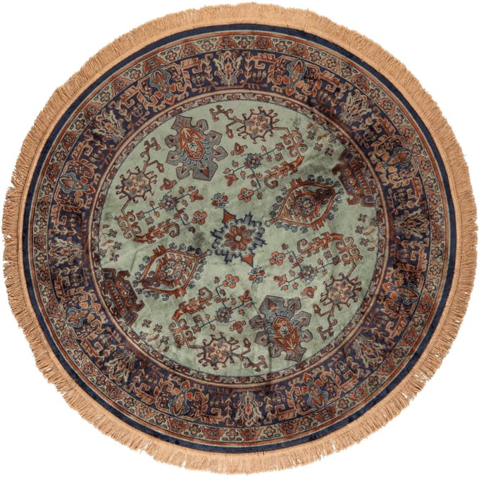 Puur - Habo vloerkleed rond 200 cm groen