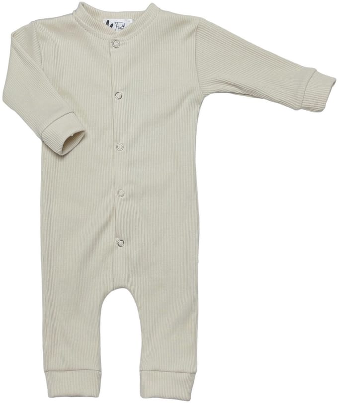 Boxpakje - Rib Jersey - Natural beige - maat 62/68