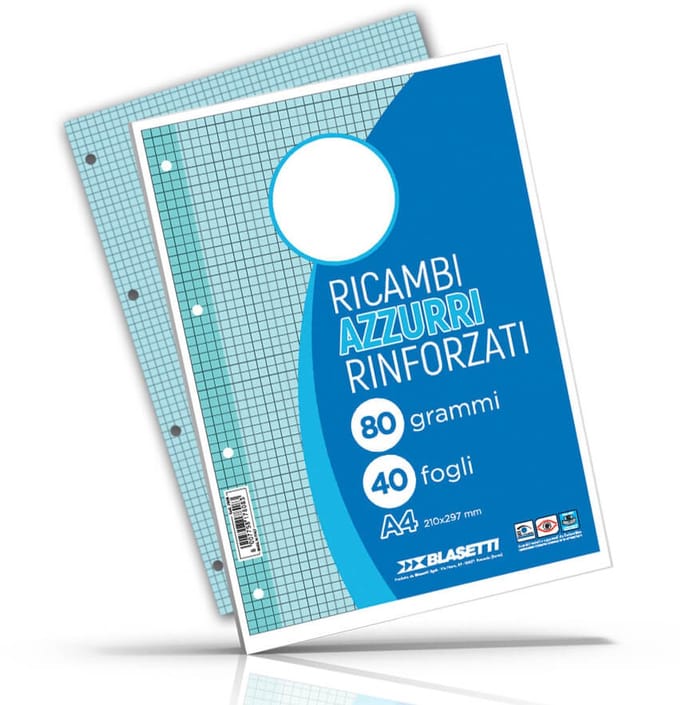 Blasetti 7809 vulling kladblok 210 x 297 mm (A4) 40 vel