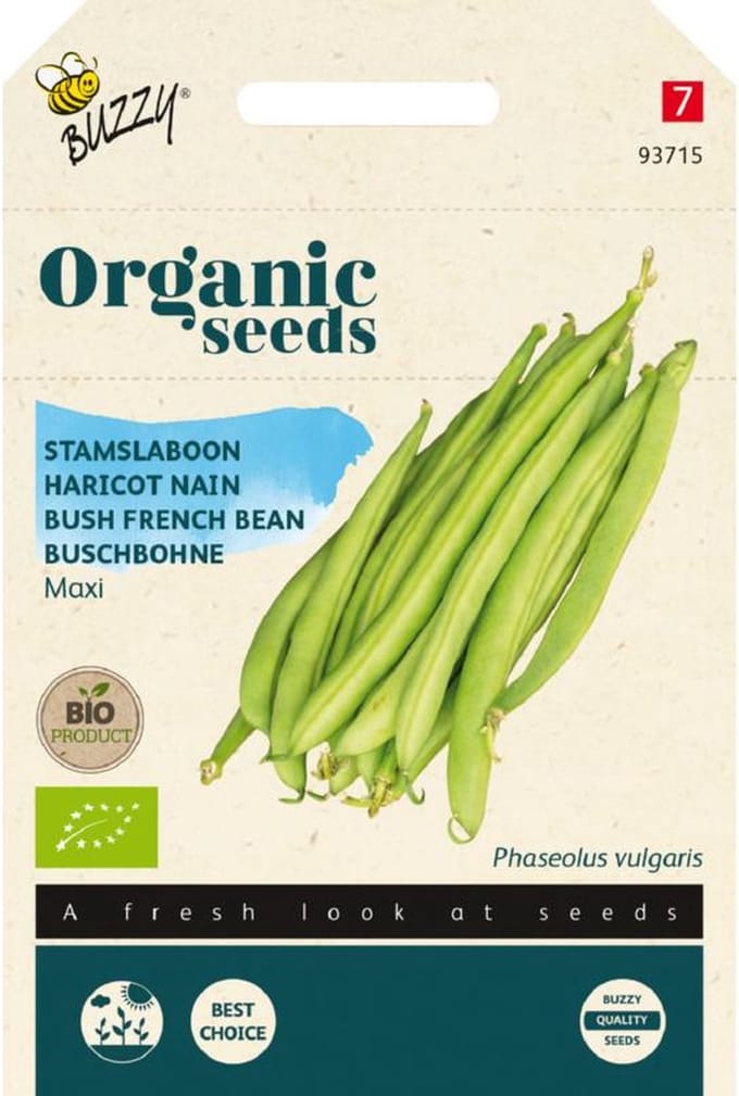 Buzzy - Seeds stamslabonen maxi 50 gram