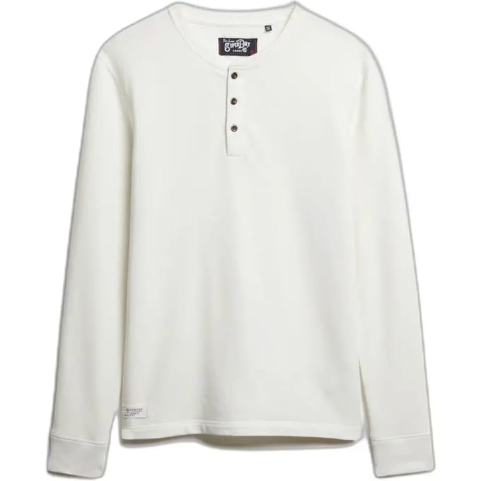 Superdry - The Merchant Store - Grandad Top - Heren - Tops