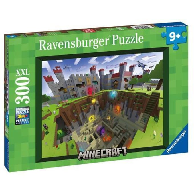 Ravensburger puzzel Minecraft Cutaway - Legpuzzel - 300 XXL stukjes