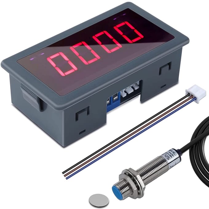 Digitale Tachometer met Nabijheidsschakelaar voor Diverse Spanningsbereiken