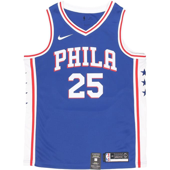 Maillot de basketball Nike NBA Jersey Icon Edition Homme Bleu 864501-496 S
