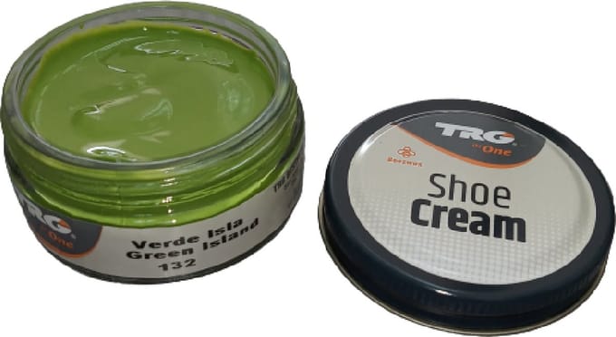 TRG - schoencrème met bijenwas - groene landkleur - 50 ml
