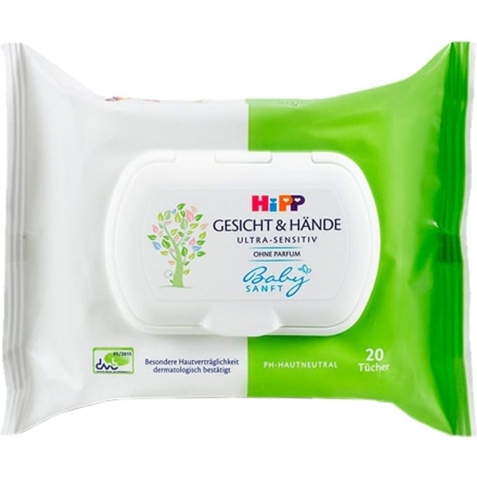 Hipp Babysanft Natte Doekjes - 20 stuks