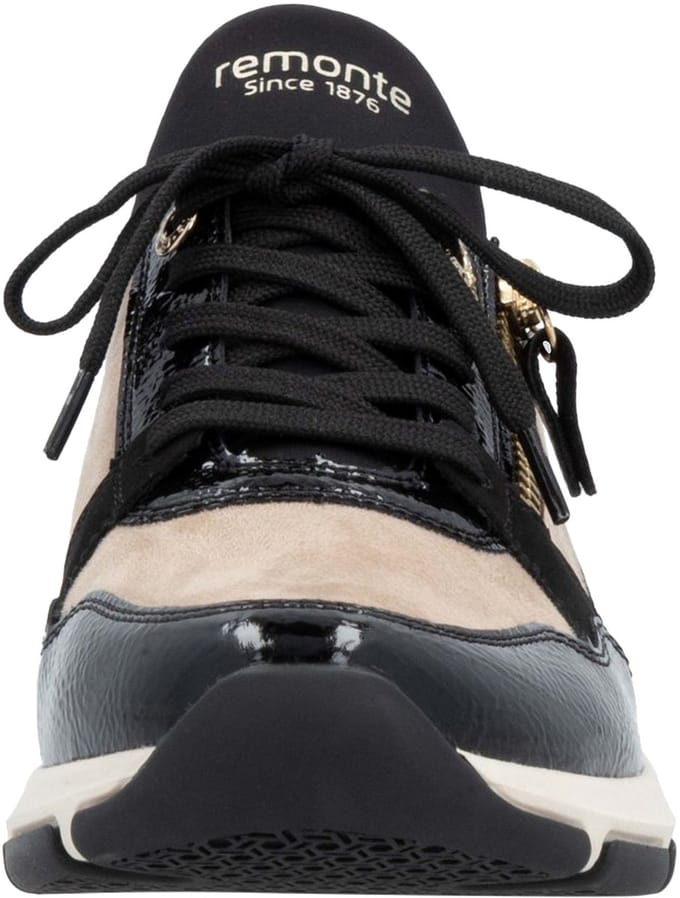 Lage leren sneakers uit Frankrijk