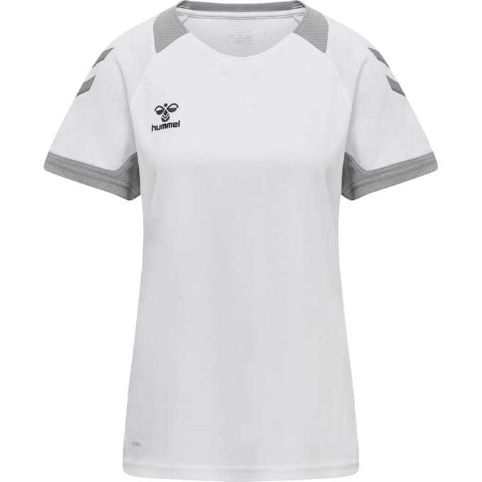 Hummel Lead Poly T-shirt Met Korte Mouwen Wit 2XL Vrouw