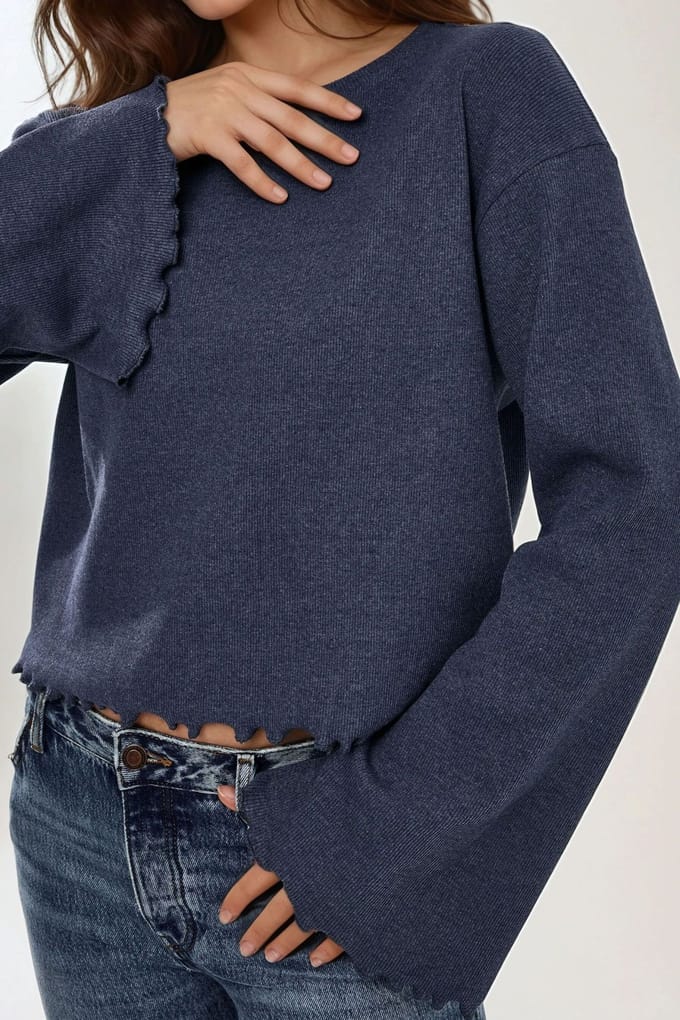 Oversized Sla Zoom Lange Mouwen T-shirt