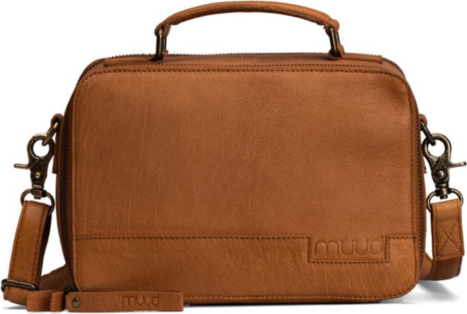 Lederen handwerktas Lilly whisky - MUUD
