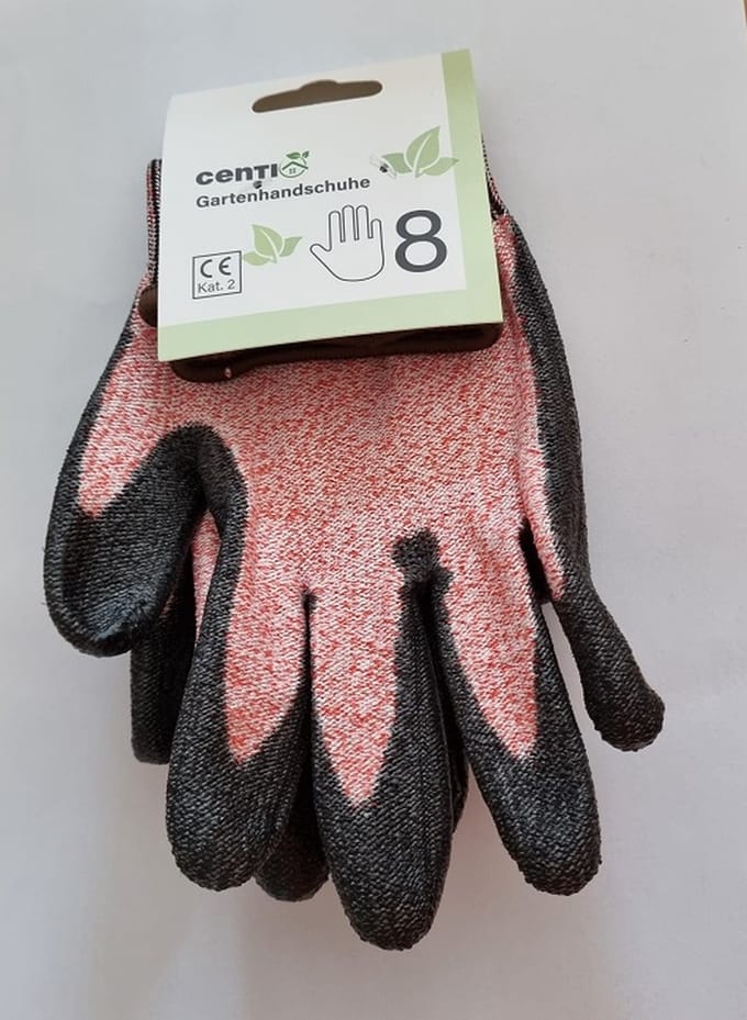 Centi Tuinhandschoenen profiklasse CAT-2 met maximale bescherming voor Dames Roze