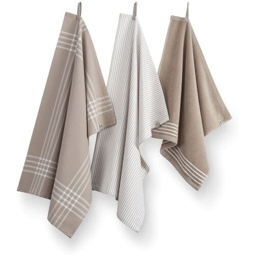 Walra Keuken- en Theedoekenset Superior Taupe