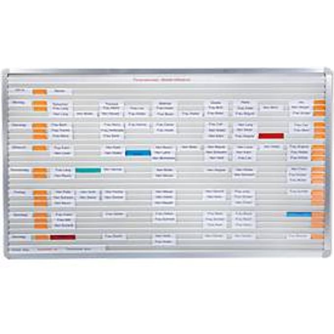 Insteekbord Visiplan, stroken, 31 rijen + starterskit GRATIS