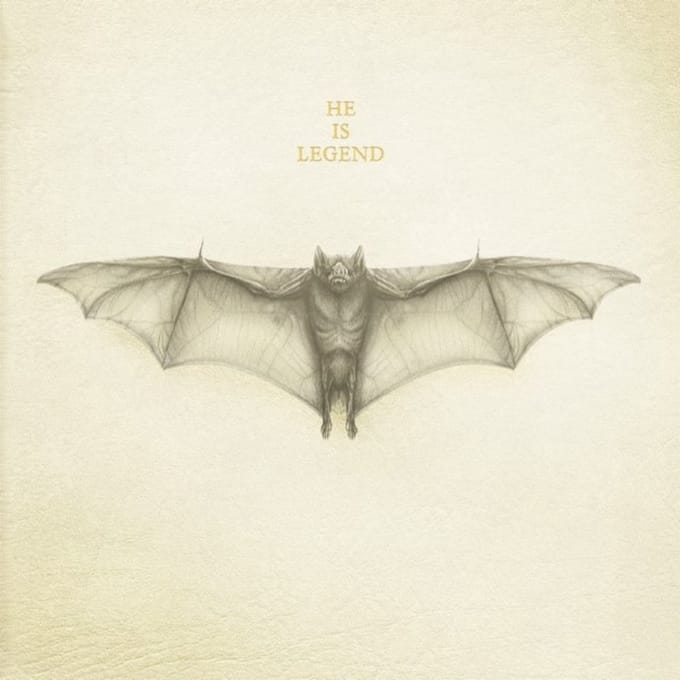 He Is Legend - White Bat (LP)