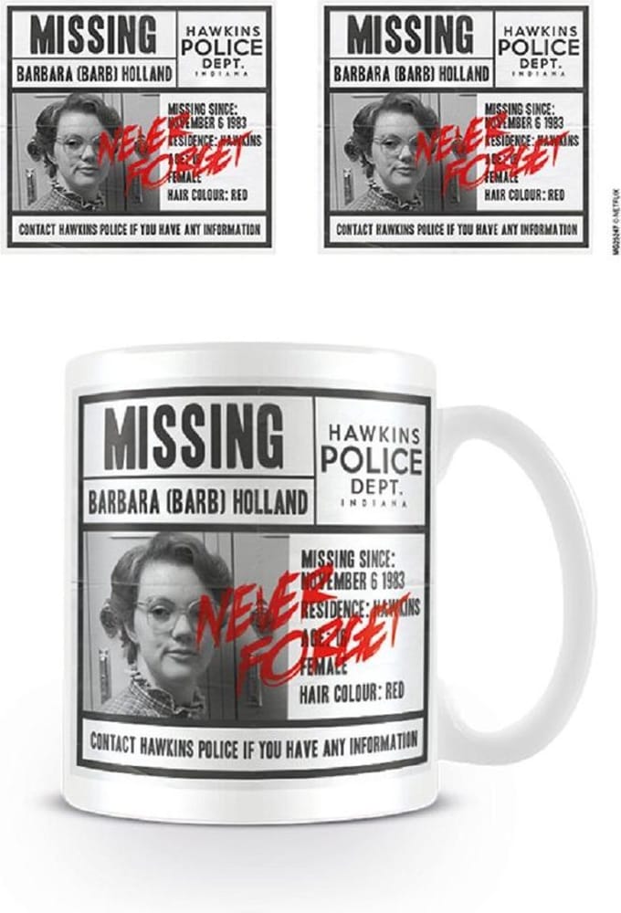 STRANGER THINGS - Beker - 315 ml - Missing Barb