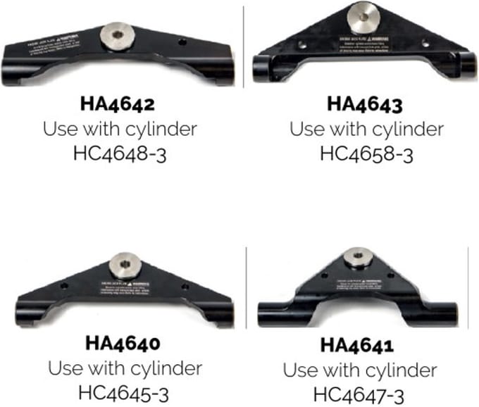 Baystar HA4640 compacte Pivot Plate voor HC4645-3 Cilinder