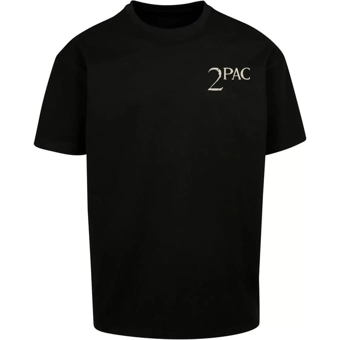 Mister Tee Tupac - I ain't mad at cha Oversize Heren Tshirt - M - Zwart