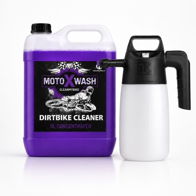 MotoXWash 5 liter met IK Foamer 750 ml