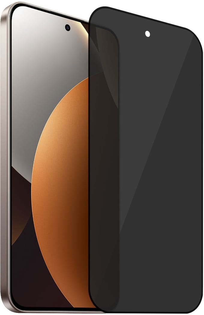 Privacy Screenprotector geschikt voor Xiaomi Redmi Note 15 Pro - Anti Inkijk - Gehard Glas