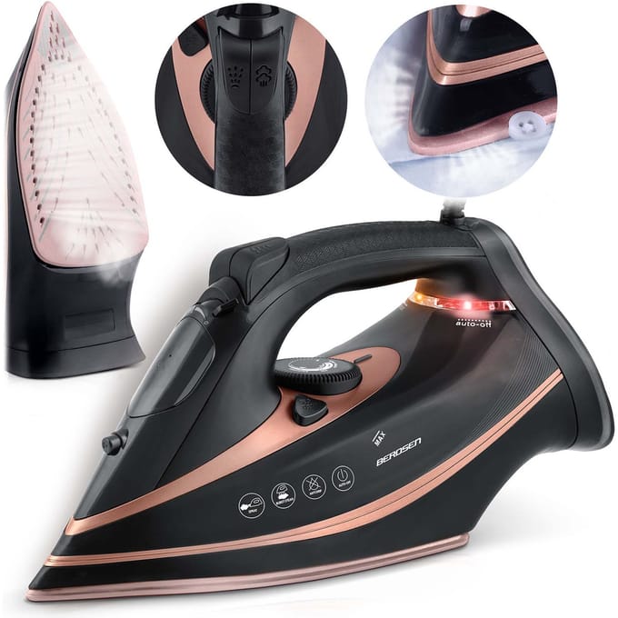 Stoomstrijkijzer 3000W Berdsen BD-332 keramische coating verticaal strijken