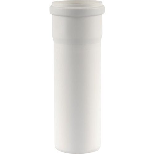 Ubbink Rolux T120 PP verlengstuk 80mm L=250mm wit