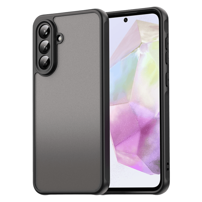 Mocaa Samsung Galaxy A56 Slim Anti-Shock Hoesje Zwart