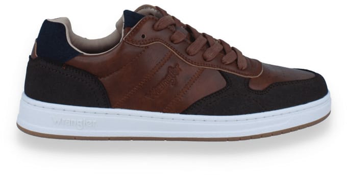 Wrangler Heren Sneaker Rusty Men Low Tortoise Shell | Multicolour | Maat: 44