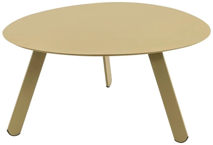 Tiki bijzettafeltje 74x60x35,5 cm - groen/beige