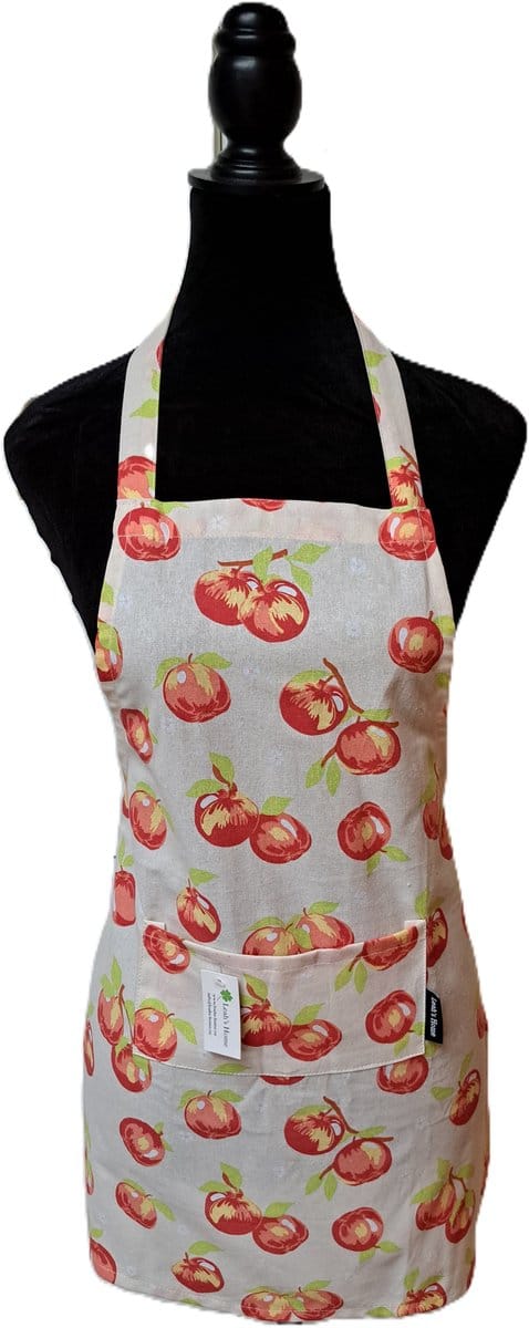 Kinderschort - Appel - Keukenschort - Cadeau voor kind - Kerst cadeau - Moederdag