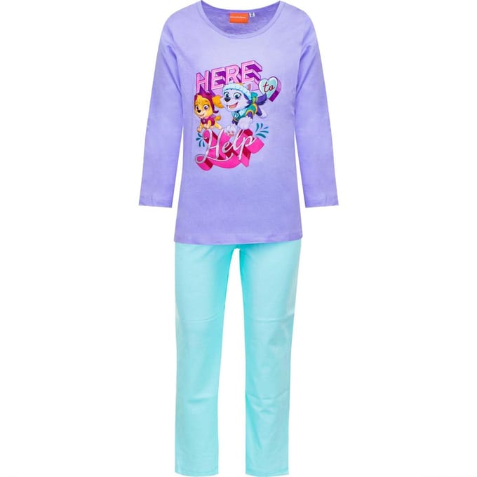 Paw Patrol pyjama - lila/mintgroen - maat 92 (2 jaar)